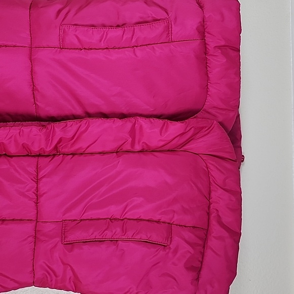 Newyork&Company women pink puffer vest jacket size S - Picture 3 of 16